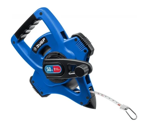 Лента-рулетка мерная 50м геодезическая Зубр стальная 34170-50_z01  1