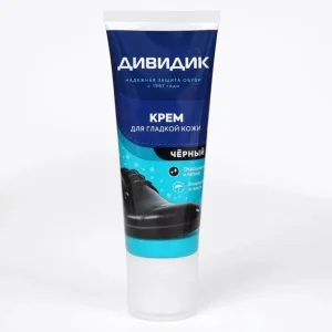 Крем д/обуви Дивидик Престиж черный туба 75мл *1/24
