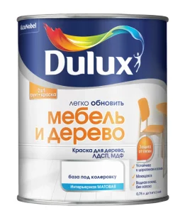 Краска Luxium Мебель и Дерево мт BC 0,75л