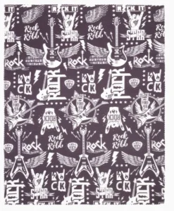 Плед Этель 75х100см Rock 100% полиэстер, флис 9270822