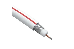 Кабель коаксиальный SAT 50 M.CCS (оплетка Al 75%) PVC 75Ом бел. SIMPLE Б0044607 (Эра)  100