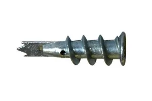 Дюбель "DRIVA", металл, сверло,для гипсокартона 15х38 уп. - 4 шт. SteelRex