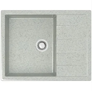 Мойка иск. камень "Катрин" 645х505х218мм светло-серый Granit Z151Q10 (BERGG) *1