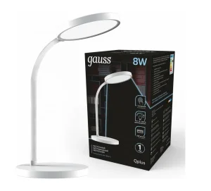 Светильник настольный светодиодный Qplus GTL503 8W 500lm 4000K 170-265V черный диммируемый USB LED (