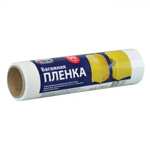 Стрейч-пленка 250мм х 50м UNIBOB багажная 20мкм белая  1 16 (71056)