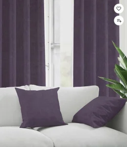 Подушка декоративная Канвас 40х40см лаванда