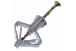 Дюбель "бабочка" усиленная 10х50мм с саморезом 4.0х 60 уп. - 4 шт. SteelRex Дюбель "бабочка" усиленная 10х50мм с саморезом 4.0х 60 уп. - 4 шт. SteelRex