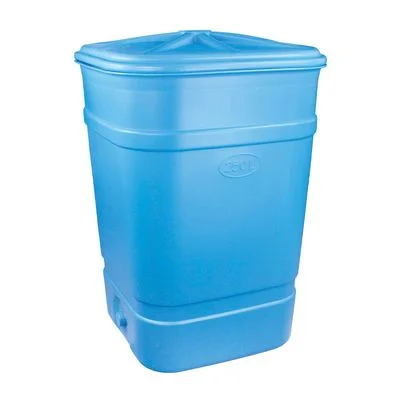 Бочка-бак пласт 250л с крышкой (квадр.) м1626 (А) *1 Бочка-бак пласт 250л с крышкой (квадр.) м1626 (А) *1