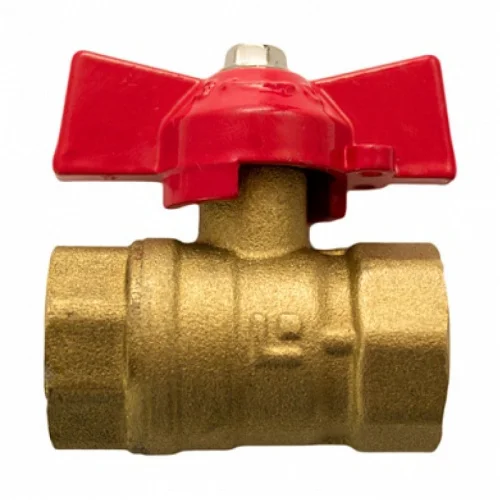 Кран шаровой 11Б27п1 г г бабочка 20  100