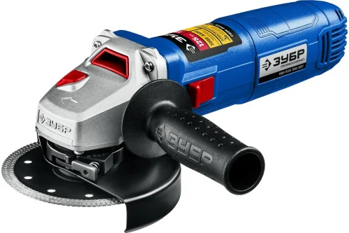 УШМ (болгарка) Зубр Профессионал УШМ-П125-1500 ЭПСТ 1500Вт, d125мм, 3000-9500 об мин регулировка об.