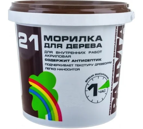 Морилка ВДАК Радуга 21 палисандр 0.5кг  1 8