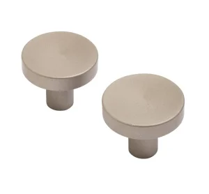 Ручка-кнопка мебельная StahlBuro AP2401 SN сатин 2шт 16794