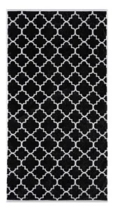 Полотенце махровое Этель  Ornament  чёрный, 70х130 см, 100% хлопок, 420 гр м2 9472216  1