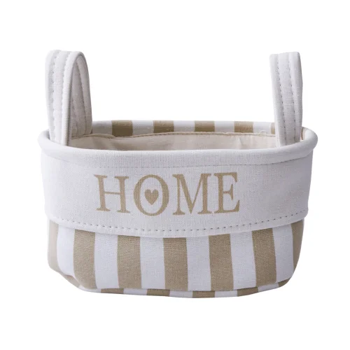 Корзина тканевая Handy Home  Home  320х230х160мм бежевый EW-71  1