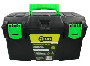 Ящик для инструмента пластиковый с пласт. замком 430х235х250мм 18  съемный лоток ON 25-10-003  1