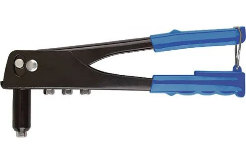 Заклепочник механический 240мм насадки 2.4мм 3.2мм 4.0мм 4.8мм Mos 32005М  1