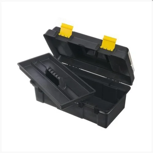 Ящик для инструмента пластиковый с пласт. замком 490х275х240мм 19  съемный лоток Дельта 20237 П2197