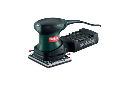 Шлифмашина вибрационная Metabo FSR 200 Intec, плоская, 200Вт, плита 114х102мм, 24000об мин, ампл-1.4