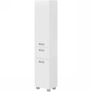 Пенал напольный  Joli 40  400х296х1918мм Белый (Volna)  1