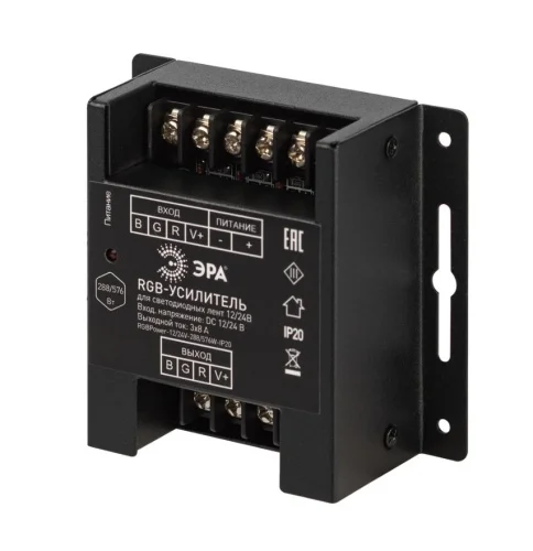 Усилитель сигнала RGBPower -12 24V-288 576W-IP20 Б0061116 (Эра)  1