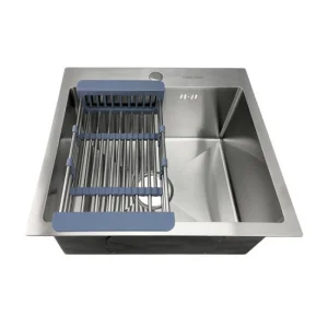 Мойка нерж. сталь  Profi  500х450х200мм толщ. 0,8мм с сифоном и корзиной 50453 (Fabia)  1