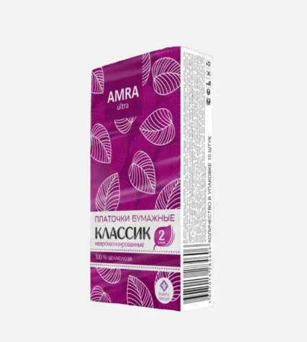 Платочки бумажные Amra Classic 10шт ЛМ001889  1