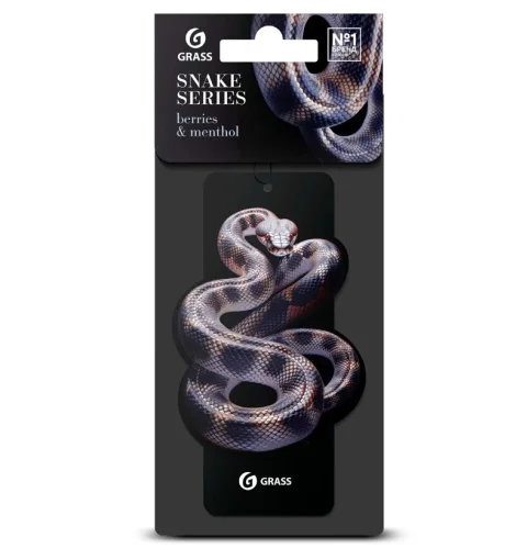 Ароматизатор воздуха Grass  Змея  аромат ягоды и ментол ST-1460  1