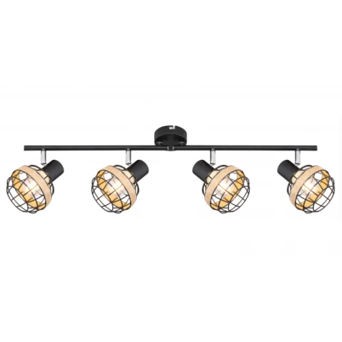 Светильник спот  Fedora  4хЕ14 40Вт поворотный 7033-704 Б0047143 (Rivoli)  1