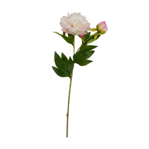 Цветок искусственный Пион, В670, светло-розовый *1