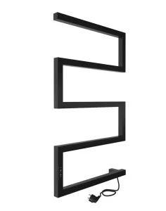 Полотенцесушитель элек.  Sparta Electrot  80 50 таймер скрытый провод справа черный муар DGS80-50BRR