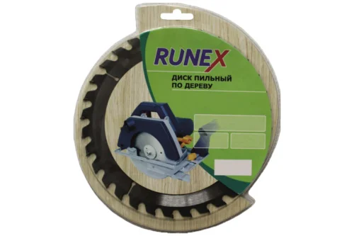 Диск пильный по дереву 250х30 32мм 36 зубьев Runex 551015  1
