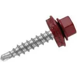 Саморез 4,8х29 кров.сверло, RAL 3005, кр.вино  (уп.250шт)