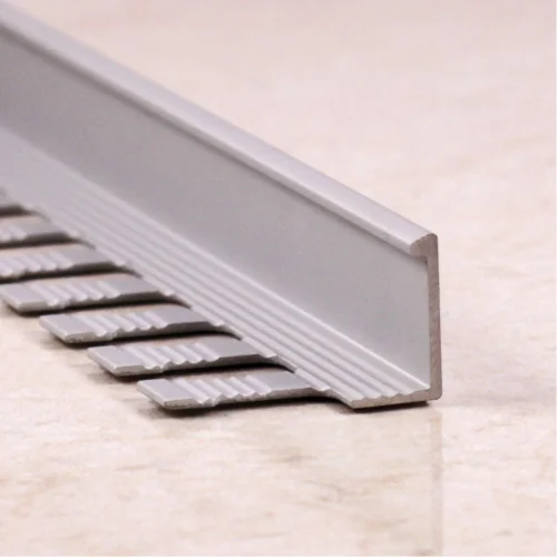 Профиль д каф алюм. L-образный 12х2700мм серебро матовое с прямым заклад. элем. ПОП-Г12  50