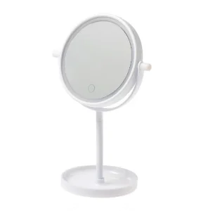 Зеркало с подсветкой LuazON KZ-04 3488112 D140мм сенсор