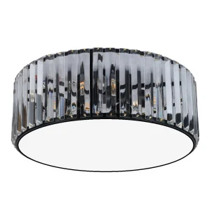 Люстра хрустальная G21106/4BK+WT+CL ЭкономСвет