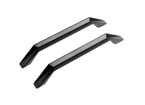 Ручка-скоба мебельная StahlBuro A109-128 BL матовый черный 2шт 16620