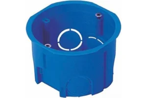 Коробка монтажная 68х45мм УПп 68/45.1.1, синяя бетонные и кирпичные стены КУ-50031068-200-i Урал Пак