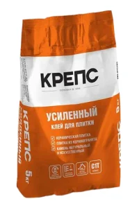Клей для плитки Крепс Усиленный 5кг  1 4  (C1T)