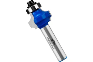 Фреза кромочная калевочная с подшипником 12,7мм,Хв-8мм,D-20мм,H-12мм,B-3,5мм,R1-4мм,R2-2мм,L-56,5 Ve