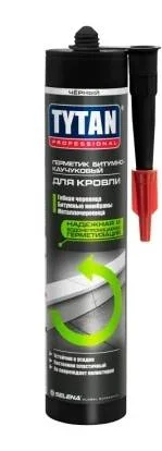 Герметик битумно-каучуковый кровельный Professional черный 310мл 99963 17584 (Tytan)  12 1440 (-30)