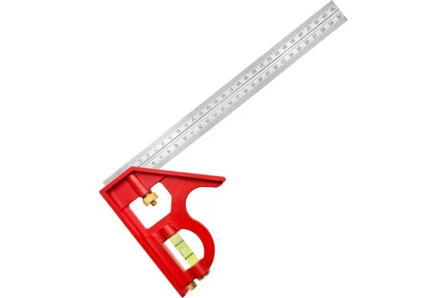 Линейка комбинированная Profi для столярных работ 300мм VertexTools 3046-20  1