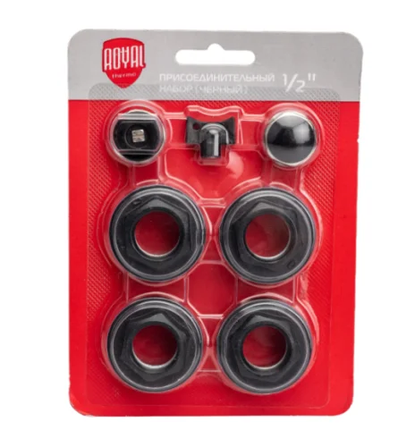 Комплект переходников 1 х1 2  б кроншнейнов Royal Thermo Black (RT02.1-1)  1