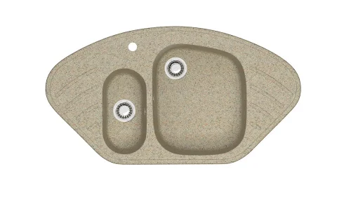 Мойка иск. камень 23 Q5 песочная T023Q005 (ZETT lab)  1