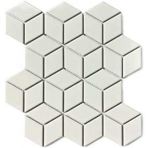 Мозаика керамогранитная Medina white 306х264,5мм 1шт Bonaparte