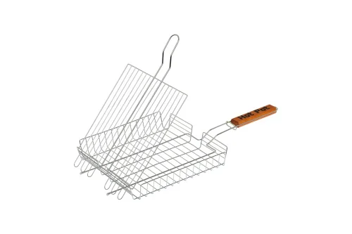 Решетка-гриль универсальная глубокая 50(+5)x25x25x4cм Hot Pot 61338  1  8