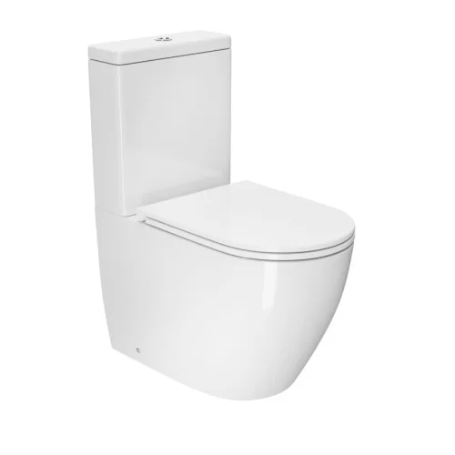 Унитаз-компакт D&K Matrix DT1397516 Торнадо сиденье микролифт белый 630 365 840 мм