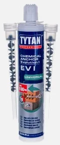 Анкер химический двухкомпонентный Tytan Professional 300мл 16579 Анкер химический двухкомпонентный Tytan Professional 300мл 16579