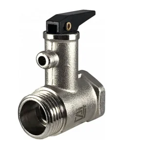 Клапан предохранительный для бойлера с ручкой спуска 1/2" STI Клапан предохранительный для бойлера с ручкой спуска 1/2" STI