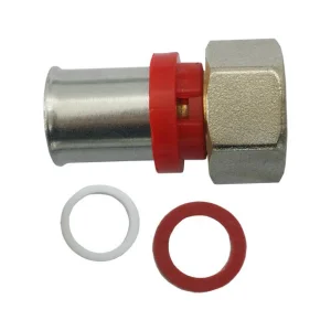 Муфта пресс лат. 16х1/2" нак. гайка  *30/300 Муфта пресс лат. 16х1/2" нак. гайка  *30/300