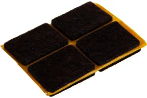 Пункт фетровый самокл. 25х35мм тёмный (9 шт) - пакет Tech-Krep 106147 *1